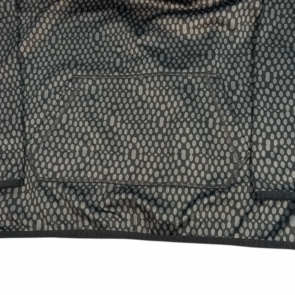 Nike Women Therma-Fit Running Medium Hoodie Gray Black Sweater